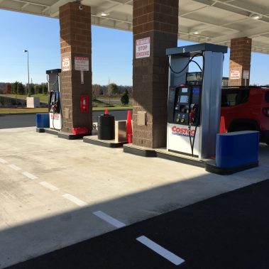 Costco Gas Pumps Installation | Pine Run Construction