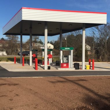 Gas Station Installation | Pine Run Construction