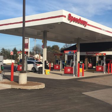 gas station installation pine run construction