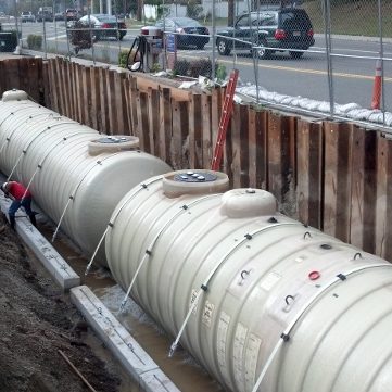 Tank Hole Installation | Pine Run Construction