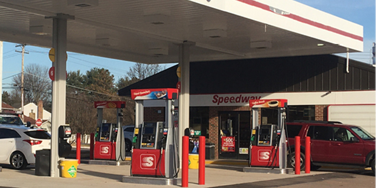 gas station installation pine run construction