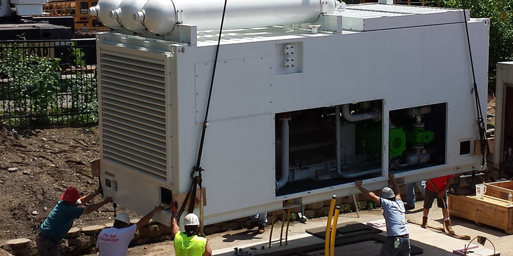 Gas Station Installation | Pine Run Construction